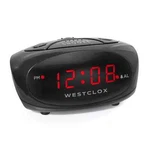 Westclox 70044A (black) Loud Led Electric Alarm Clock, Standard-tested. Fixed Price $12.99.