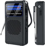 Am Fm Sw 3 Band Pocket Radio, Portable Battery Operated Shortwave Back Cl. Fixed Price $21.23.