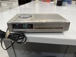 Magnavox D-3090 Band Clock Radio Silver 8"X5"X2" Tested/works Used. Fixed Price $15.00.