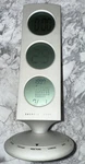 Sharper Image World Time Swivel Clock Model MI600 Temperature Calendar. Fixed Price $17.98.