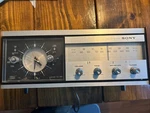 Sony 8FC-65W Vintage Clock Solid State Am-fm Radio With Wooden Case Japan Model. Fixed Price $69.99.