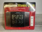 New Skyscan Atomic Wall Clock Digital Temperature/weather Wireless W/remote. Fixed Price $80.00.