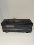 Soundesign Cassette Clock Radio Ccr Vintage Model No 3827 Blk Am Fm. Fixed Price $15.00.