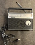 Vintage Panasonic RF-549 Ac/battery Power Am Fm Portable Radio Fully Tested. Fixed Price $9.99.