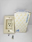 Eagle 775V Clock Hanger Outlet Ivory 15 Amp 125 Volt Nib. Fixed Price $9.99.