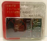 New Gpx A303 Gran Prix Portable Radio AM/FM/TV1/TV2/WB Vintage. Fixed Price $15.40.