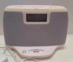 Memorex Digital Fm Alarm Clock Radio Ipod Iphone Apple Docking MI4021PWHT Works. Fixed Price $24.95.