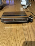 Digital Alarm Clock Radio Am/fm Model 7-4625A Woodgrain Vintage. Fixed Price $19.99.