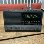 Radio Alarm Clock Ge 7-4648B Am Fm Black Digital Tested Working. Fixed Price $11.99.