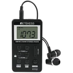 Retekess V112 Pocket Radio With 58 Preset Stations. Fixed Price $34.99.