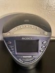 Sony Dream Machine ICF-CD843V Am/fm 4-BAND Radio Player Alarm Tested Works. Fixed Price $35.00.