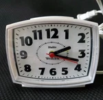 Westclox Alarm Clock White Rectangle Model 22192A Vintage Dialite Electric. Fixed Price $14.95.
