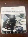 Sylvania SCR4986 Usb-charging Cd Dual Alarm Clock Radio. Fixed Price $19.99.