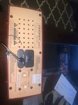 Crosley Am/fm Receiver Syntonisuer Vintage Design CR3004A Red Radio. Fixed Price $49.99.