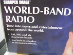 Sharper Image/world Band Short Wave/ Am/fm Radio VA100 Handheld # 1636 U. Fixed Price $59.95.