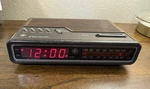 Vintage Model 7-4612BKB Woodgrain Digital Alarm Clock Radio Am/fm Tested. Fixed Price $19.99.