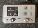 Nexa KR5521A Am/fm Clock Radio With Indoor/outdoor Weather Forecast Used Tested. Fixed Price $29.99.