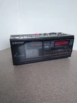 Emerson RC5810A Am/fm Clock Radio Cassette Player 1980S Vintage Red Display. Fixed Price $24.95.