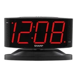 Sharp Home Led Digital Alarm Clock Swivel Base - Outlet Powered, Simple. Fixed Price $21.09.