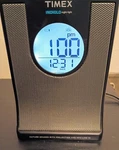 Timex T436B Digital Clock Radio Projection Dual Alarm Nature Sounds Am/fm Black. Fixed Price $16.00.