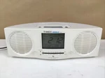Vtg Timex T466W Alarm Clock Am/fm Stereo Radio Nature Sounds Ocean Forest Brook. Fixed Price $28.00.