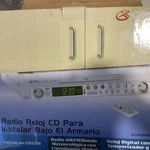 Gpx Under Cabinet Radio Clock/timer Alarm Weatherband KCCD3004DP. Fixed Price $31.50.