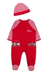 Little Me "my First Christmas" Teddy Bear Train Footed Bodysuit Sleeper 3. Fixed Price $18.00.