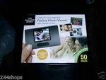 Sharper Image - Pocket Photo Viewer With Digital Clock Nib. Fixed Price $17.99.