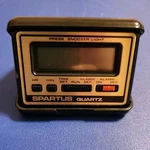 Vintage Folding Spartus Quartz Travel Alarm Clock Pocket - Battery Tested. Fixed Price $10.00.