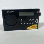 Black Sangean PR-D7 Am/fm Digital Portable Radio Tested. Fixed Price $24.99.
