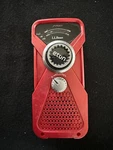 Ll Bean Hand Turbine Am Fm Weather Red Radio W/ Light Eton FRX1. Fixed Price $12.99.