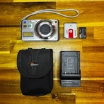 Sony Cyber Shot W270 Digital Compact Camera Silver 12.1. Fixed Price $114.99.