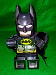 Lego Batman 10" Alarm Clock Dc Comics Digital Light Up Display 2016 Works Great!. Fixed Price $15.99.