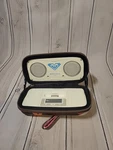 Sonic Impact Roxy Sound Portable Ipod Dock Alarm Clock Speaker Case Not Tested. Fixed Price $19.99.