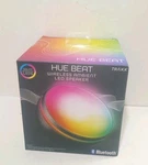 New Hue Beat Wireless Ambient Led Bluetooth Speaker Westclox #49818 Box Traxx. Fixed Price $19.99.