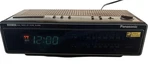 Vintage Woodgrain Dual Wake Up Alarm Radio Clock Panasonic Accuset Rc 6215 1980S. Fixed Price $15.99.