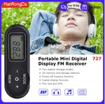 Hanrongda HRD-727 Dsp Fm Radio Portable Mini Design Abs Retro Digital Display. Fixed Price $15.00.