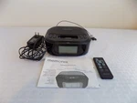 Memorex Clock Radio For Ipod With Remote Black. Fixed Price $24.95.