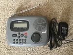 Rare Uniden Bearcat WX100 Antenna Weather Radio With Alert Noaa Cord Works. Fixed Price $835.95.
