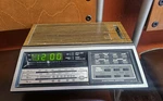 Vintage 7-4687A Am Fm Clock Radio Tv Sound 1980S Untested Condition J1. Fixed Price $45.00.