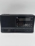 Ge 7-4648A Am/fm Alarm Clock Radio 2 Wake Classic Style Green Numbers Tested. Fixed Price $21.00.