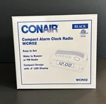 Conair Compact Alarm Clock Radio WCR02 Black Led Display New. Fixed Price $8.99.