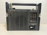Vintage Sony Solid State Radio TFM-8100W Portable Weather Am Vhf Wb Tested!. Fixed Price $39.99.