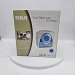 Rca Analog/digital Alarm Clock Radio W/ Cd Player Am/fm Tuning RP5620 Nib. Fixed Price $31.96.