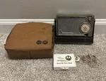 Vintage Working Motorola Weatherama Pocket Two Band Transistor Radio 6X39A Lot. Fixed Price $135.00.