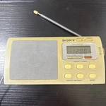Sony Portable 4-BAND Tv Weather Fm Am Clutch Radio ICF-M410V Tested Works. Fixed Price $24.87.
