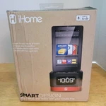 Ihome (IK50) Smartdesign Fm Stereo Alarm Clock And Kindle Charger Speaker W/ Box. Fixed Price $21.95.