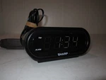 Sharp Digital Alarm Clock Accuset Automatic Set, Led Display, SPC476 Back Up Bat. Fixed Price $14.95.