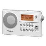 Sangean PR-D14 Am / Fm-rds Portable Radio, 9.33"L, White. Fixed Price $119.69.