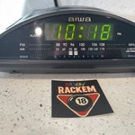 Aiwa Digital Am/fm Clock Radio With Dual Alarm FR-A200 Tested. Fixed Price $35.00.